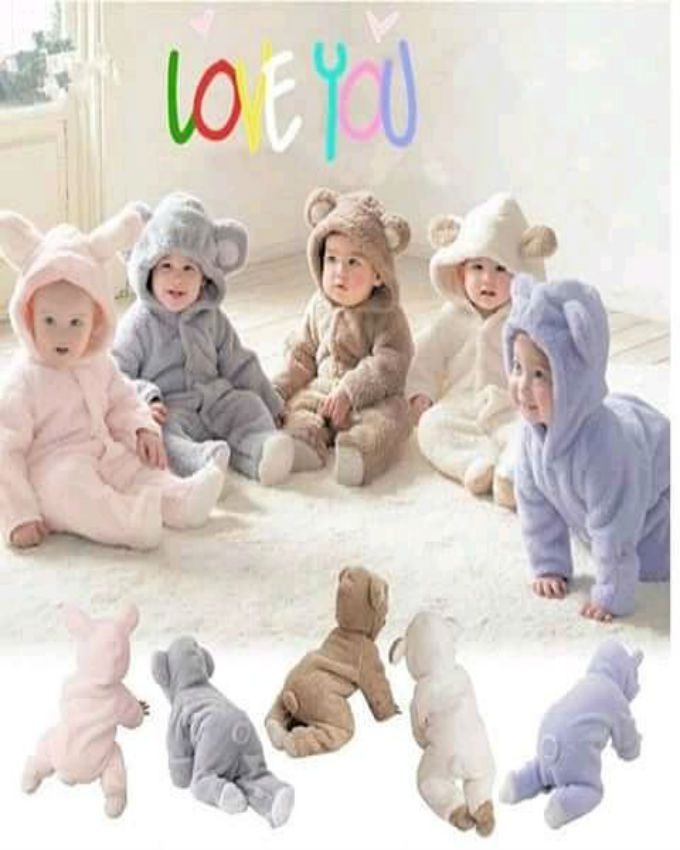 rabbit romper baby