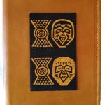 Leather-executive-notebook-with-African-Fabric