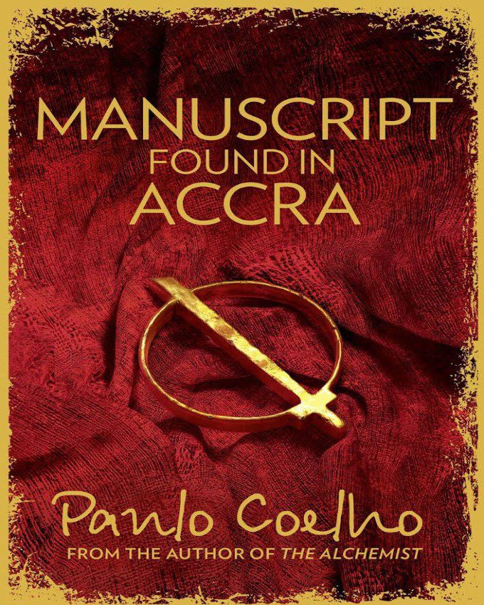 paulo coelho books manuscript found in accra