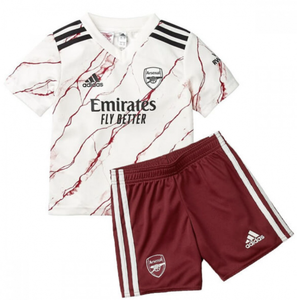 arsenal away junior shorts