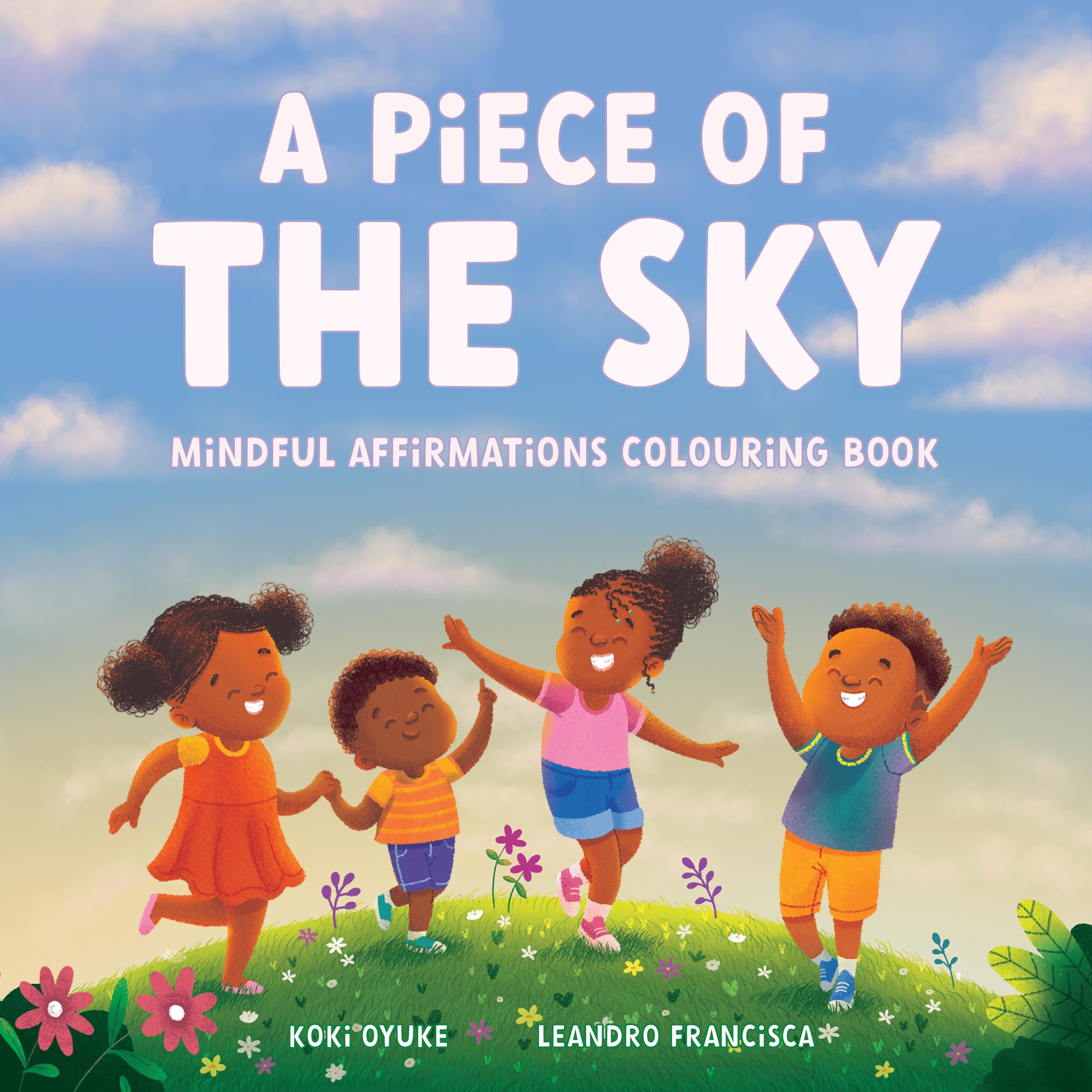 A Piece of the Sky coloring book Softcover Amazon V5 cover