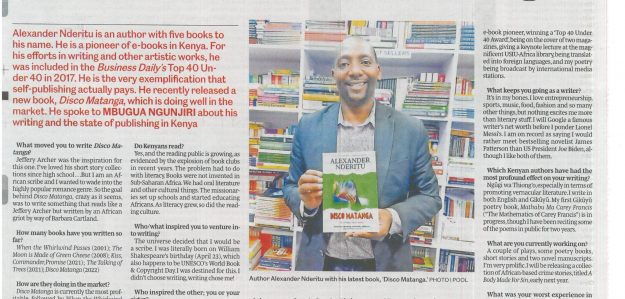 Alexander Nderitu Books