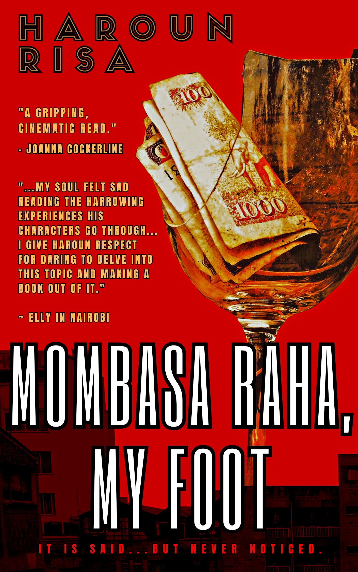 MOMBASA RAHA, MY FOOT OFFICIAL COVER