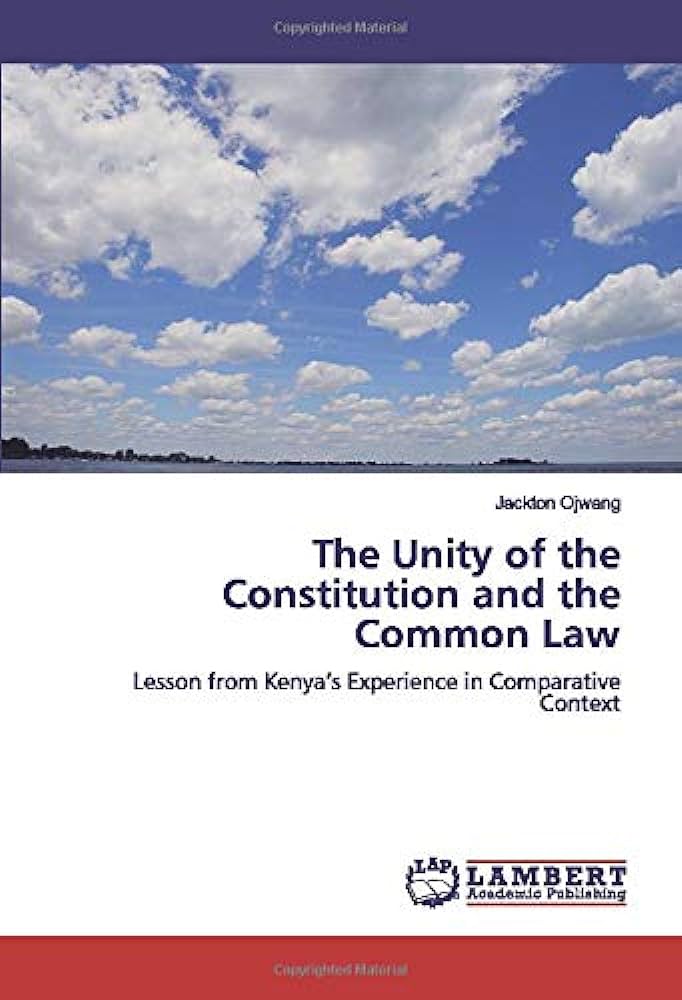 The Unity of the Constitution and the Common Law