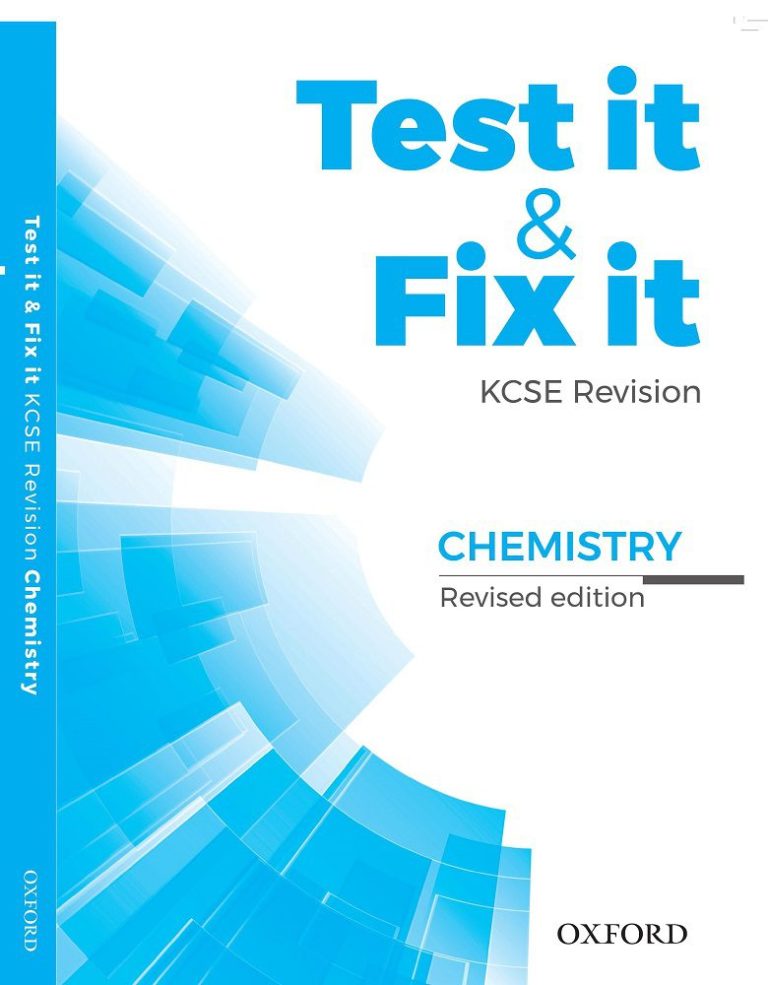 Test It & Fix It KCSE Revision Chemistry 3rd Edition Nuria Store
