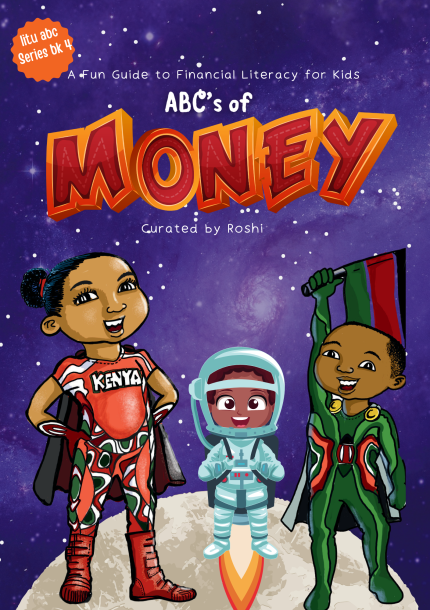 Cover of The ABCs of Money, a bright and engaging children's book introducing financial literacy concepts like saving, spending, and investing in a fun and age-appropriate way