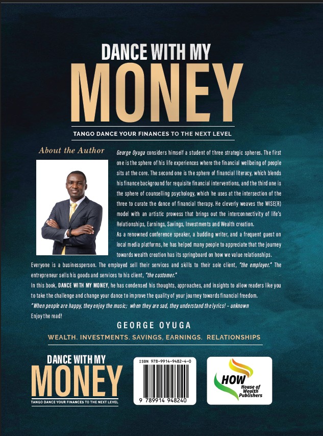 Dance With My Money Book- backcover